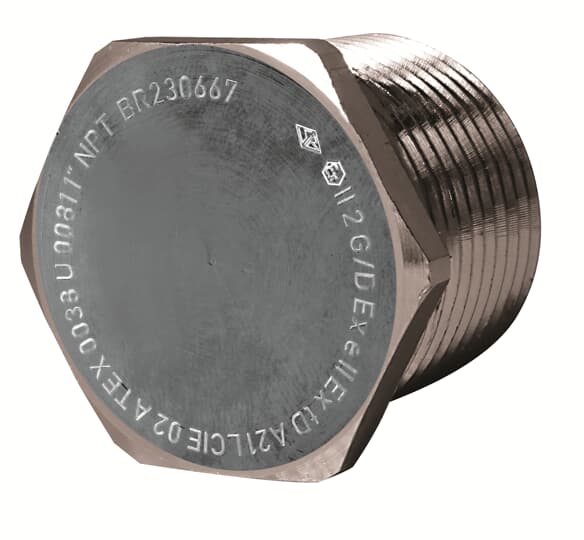 PLUG 6P EXD NPB 1 1/2NPT MET
