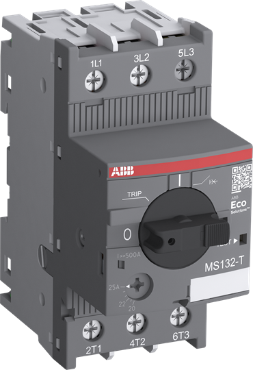 MS132-25T Circuit Breaker for Primary Transformer Protection 20 ... 25 A