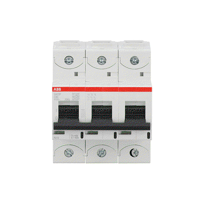 S803P-C80 High Performance Circuit Breaker. C Characteristic. 50kA, 80A, 3P