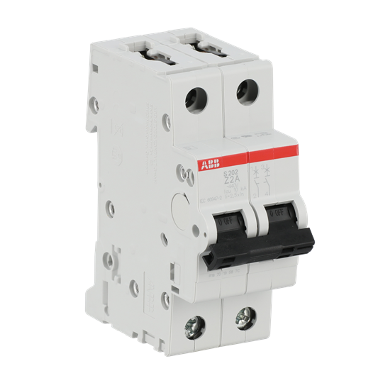 Miniature Circuit Breaker - S200 - 2P - 2 A - Z - (AC) 6 kA – Image 2 of 3