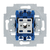 Flush Mounted Inserts Single push button Intermediate switch for 1 rocker, 16 A