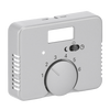 Cover plate with legend Characters 1 ... 6 for Thermostat Turn button titanium - alpha