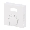 Cover plate with legend Characters 1 ... 6 for Thermostat Turn button studio white matt - Platform 63