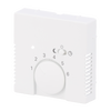 Cover plate with legend Characters 1 ... 6 for Thermostat Turn button studio white matt - Platform 63