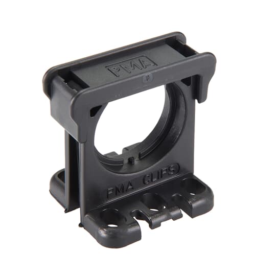 CONDUIT SUPPORT CLIP PA6 NW17 BLK