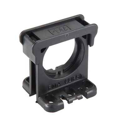 CONDUIT SUPPORT PA6 COMPL NW48 BLK