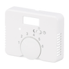 Cover plate with legend Characters 1 ... 6 for Thermostat Turn button studio white - alpha