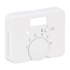 Cover plate with legend Characters 1 ... 6 for Thermostat Turn button studio white - alpha