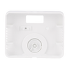 Cover plate with legend Characters 1 ... 6 for Thermostat Turn button studio white - alpha