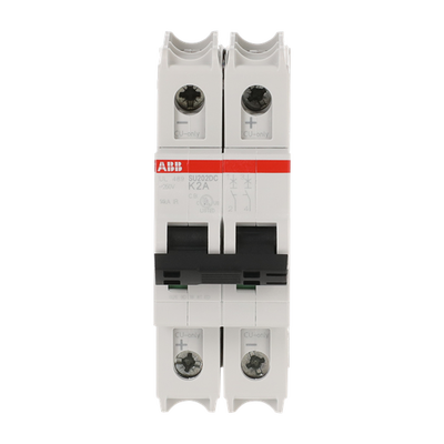 Miniature Circuit Breakers MCBs - SU200DC - 2P - 2 A - K