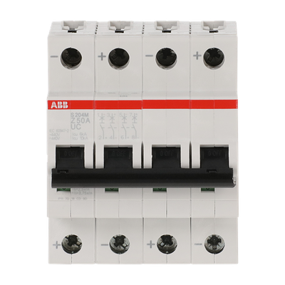 Miniature Circuit Breaker - S200MUC - 4P - 50 A - Z - (AC) 10 kA