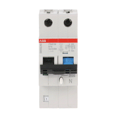 FS401M-B10/0.03 Residual Current Circuit Breaker with Overcurrent Protection