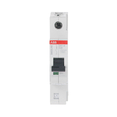Miniature Circuit Breaker - S400 - 1P - 25 A - D - (230 V AC) 10 kA