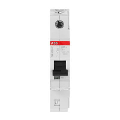 Miniature Circuit Breaker - S400 - 1P - 63 A - D - (230 V AC) 10 kA