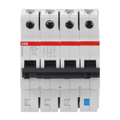 Miniature Circuit Breaker - S400NP - 4P - 32 A - D - (230 V AC) 10 kA