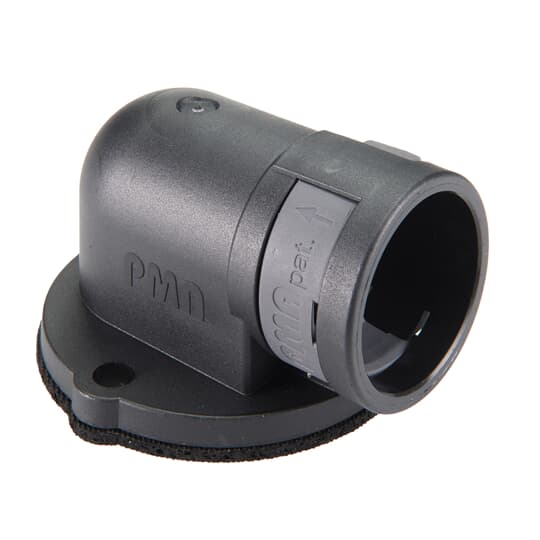 FTNG FLANGE 90deg PA6 NW48 IP66 bl