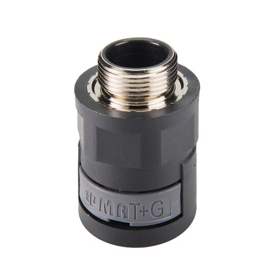 FTNG STR PA6/BRASS NW10 M12 IP68 bl
