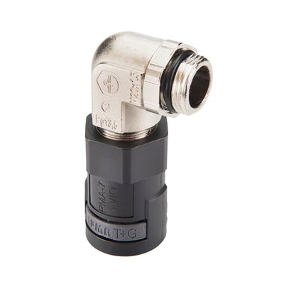FTNG 90dg PA6/BRASS NW12 M20 IP68bl