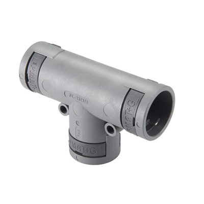 T piece PA6 3xNW17 IP66 gr