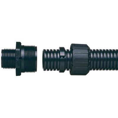 STR PA66/POM FITTING M50 54MM-BL