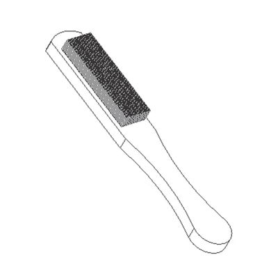 FILE CARD BRUSH, FURSEWELD