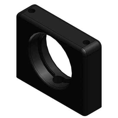 SYSTEM SUPPORT PA6 NW12 1-PIECE BLK