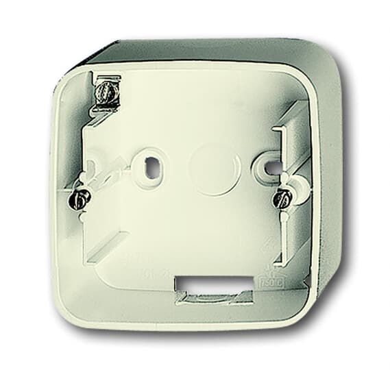 Mounting Box 1 gang white - Busch-Duro 2000 SI