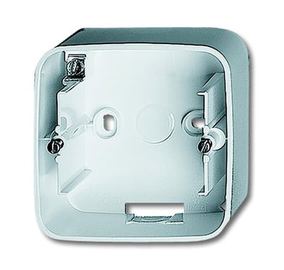 Mounting Box 1 gang alpine white - Reflex SI