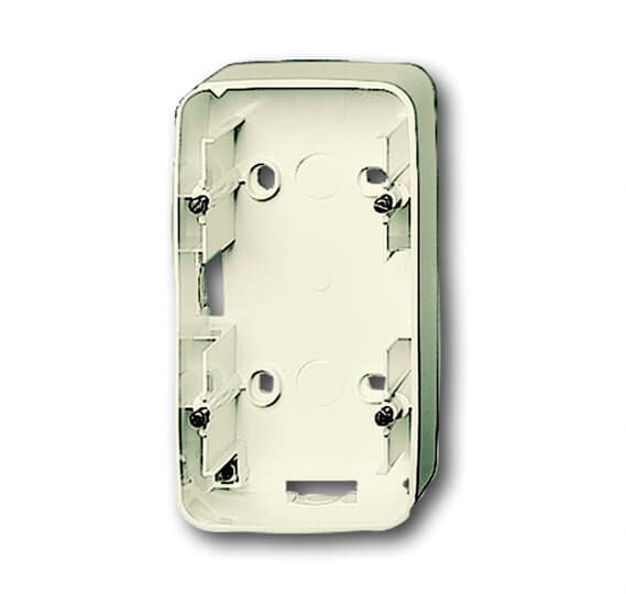 Mounting Box 2 gang white - Busch-Duro 2000 SI