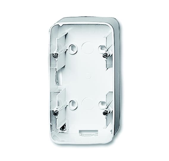 Mounting Box 2 gang alpine white - Reflex SI