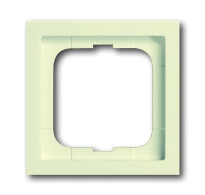 Cover frame 1gang ivory white - future linear