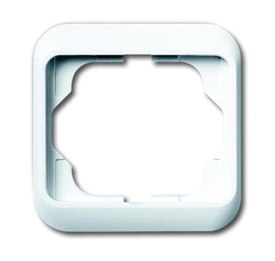 Cover frame 1gang studio white - alpha nea
