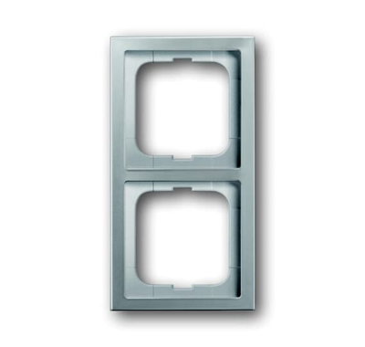 Cover frame 2-gang(s) stainless steel - Pure Stainless Steel