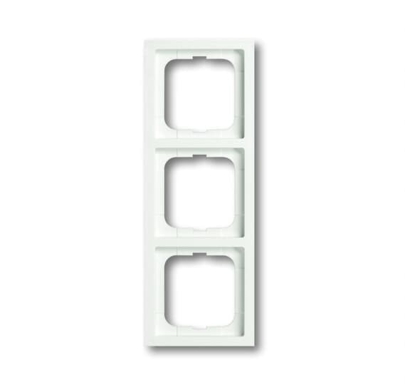 1723-884K future linear Cover frame, studio white, matt, future linear cover frame
