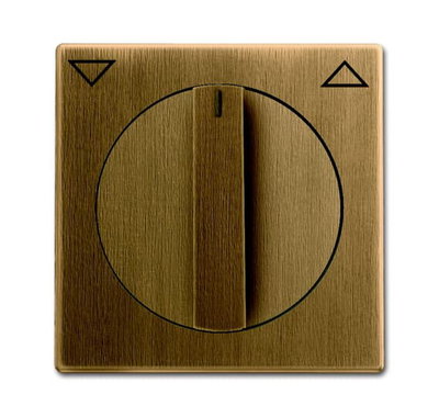 1740-840-500 Cover plate with rotary control, with marking