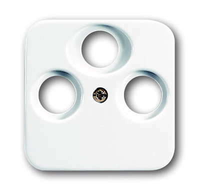 Data / Telecommunication / Antenna SAT 3 gang alpine white - Reflex SI