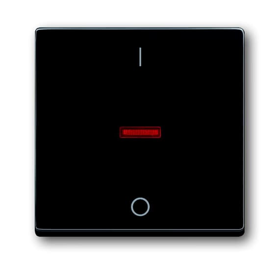 1788-81 Switch rocker with marking, anthracite, Covers for switches/push-buttons