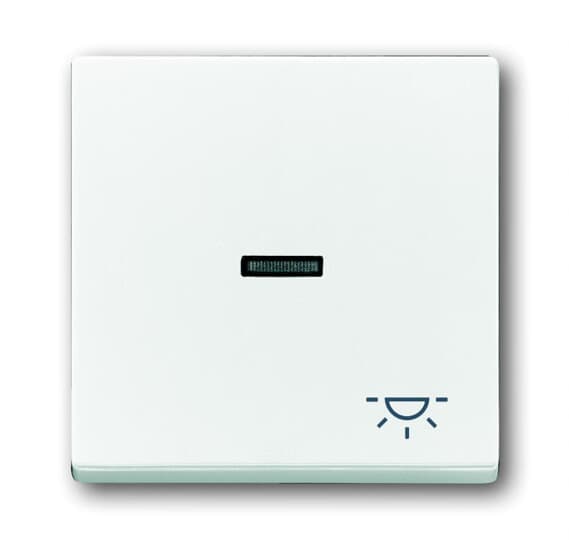 1789 LI-84 Switch rocker with marking, studio white, Covers for switches/push-buttons