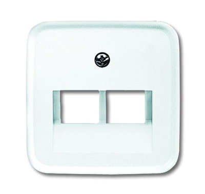 Data / Telecommunication / Antenna UAE/IAE (ISDN) 2 gang alpine white - Reflex SI