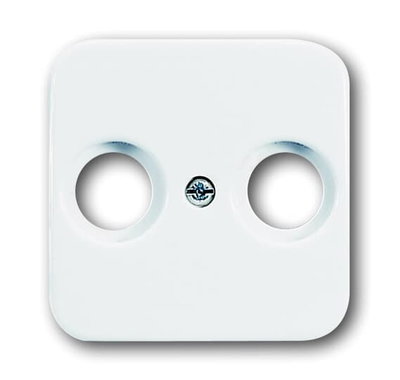 Data / Telecommunication / Antenna SAT 2 gang alpine white - Reflex SI