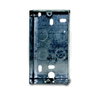 Mounting Box Shaver socket outlet 1 gang grey