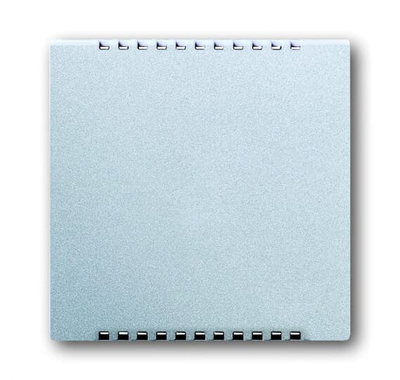 6541-83 Cover plate, aluminium silver, Control elements for dimmers