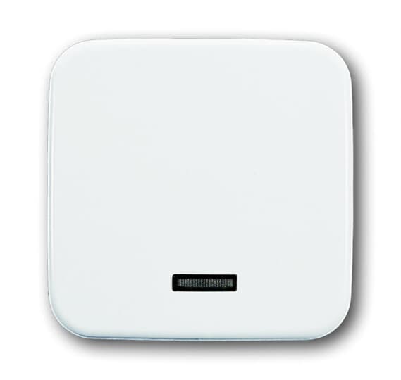 6543-214-102-500 Control element, alpine white, Control element, flush-mounted dimmer