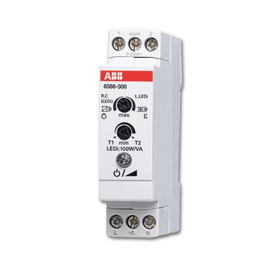 Dimmer with Push button, 2...100 V·A, 8 ... 230 V AC/DC, 1 modular spacing