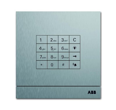 Outdoor Station with Keypad Pincode, stainless steel
