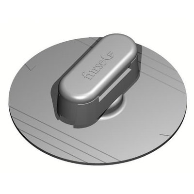 HEAT WELD 25X3 PVC NAM DC CLIP GREY