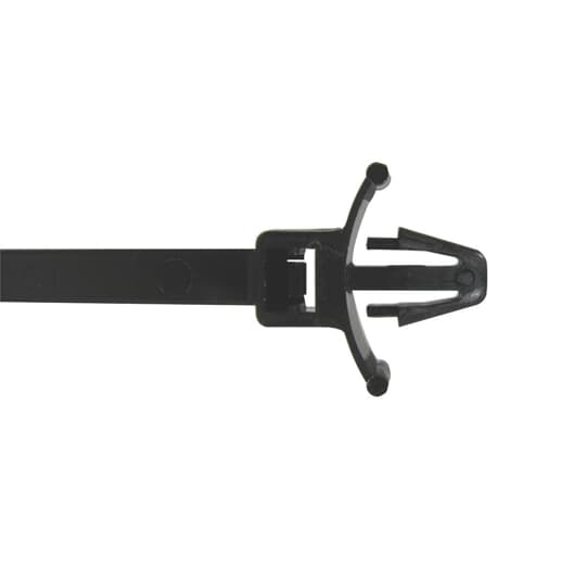 CABLE TIE 50LB 5 IN BLK.25 PUSH MT