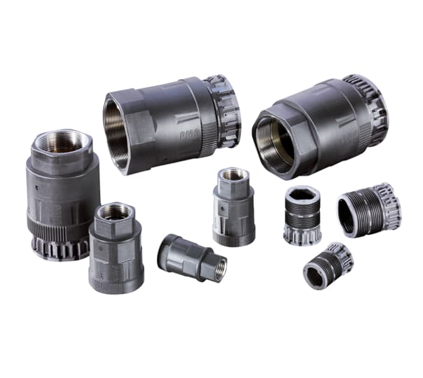FTNG FEM PA6/BRASS NW23 M25 IP69 bl