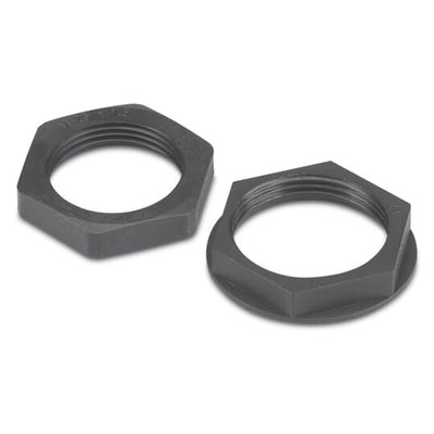 ANTI-ABRASION LOCKNUT PA6 M40 BLK