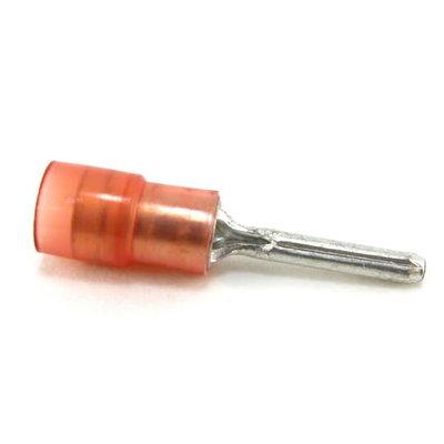 INS VINYL PIN TERMINAL 22-18 RED